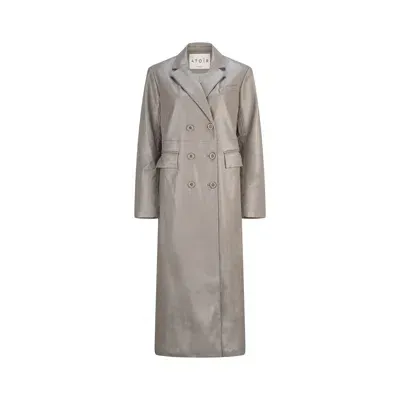 Atoir Women's Grey Astrid Coat - Soft Taupe