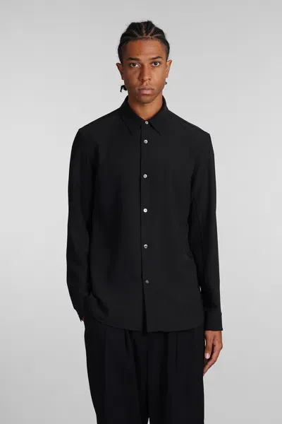 Attachment Shirt In Black Polyester