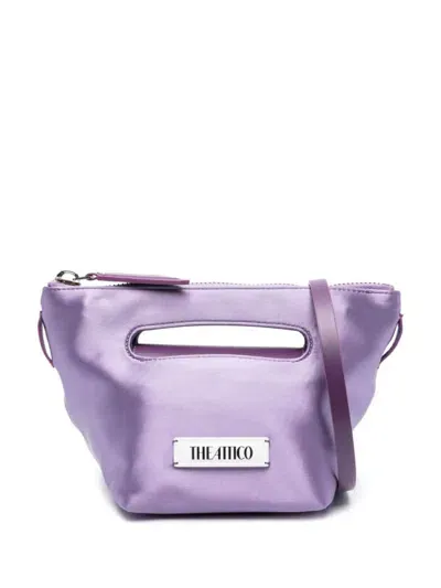 Attico Via Dei Giardini 15 Tote Bag In Light Purple