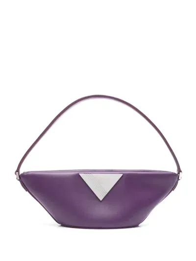 Attico Piccola Shoulder Bag In Purple