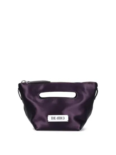 Attico Shoulder Bag In Purple