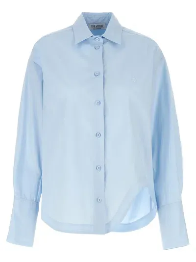 Attico The  'eliza' Shirt In Light Blue