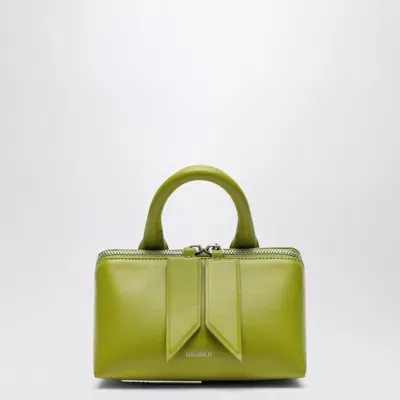 Attico The  Green Leather Mini Bag Friday