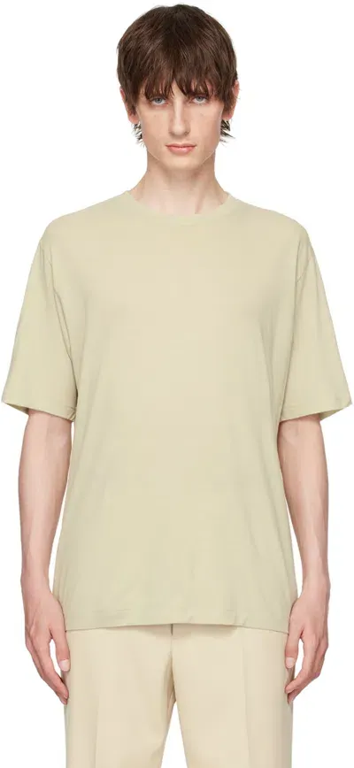 Auralee Green Super Soft T-shirt