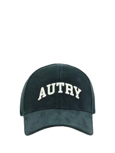 Autry Baseball Cap In Velvet Btt Grn