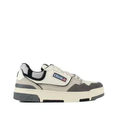 Autry Sneakers Clc In White, Gray, Black