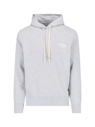 Autry Logo Hoodie In Weiss