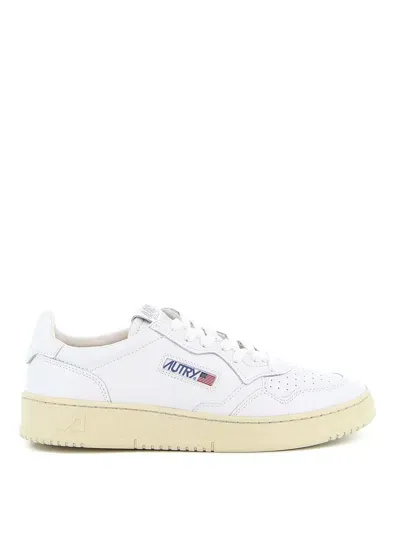 Autry Medalist Low Man Leat Leat In Ll15 Wht/wht