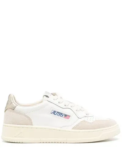 Autry Medalist Sneakers In Blanco