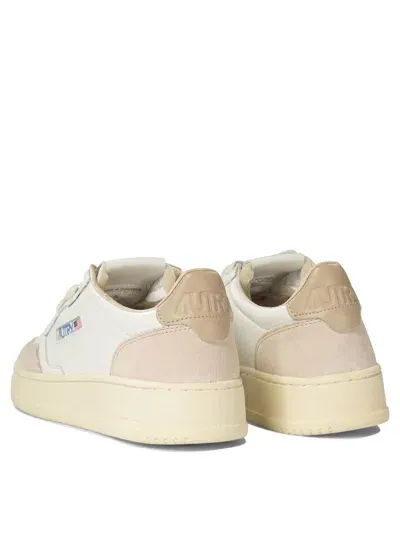 Autry Sneakers In Beige