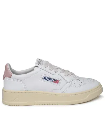 Autry 'medalist' White Leather Sneakers