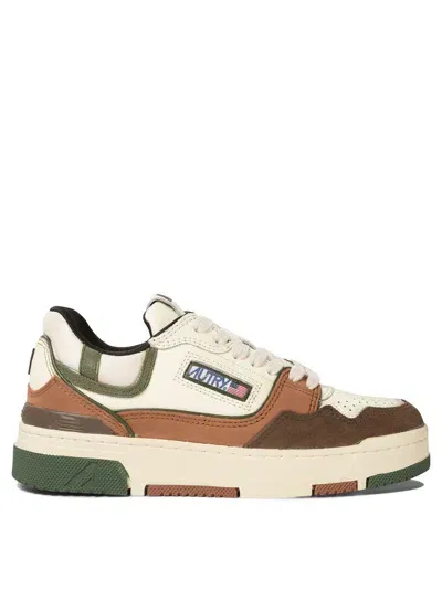 Autry Sneakers Clc In Brown, Green