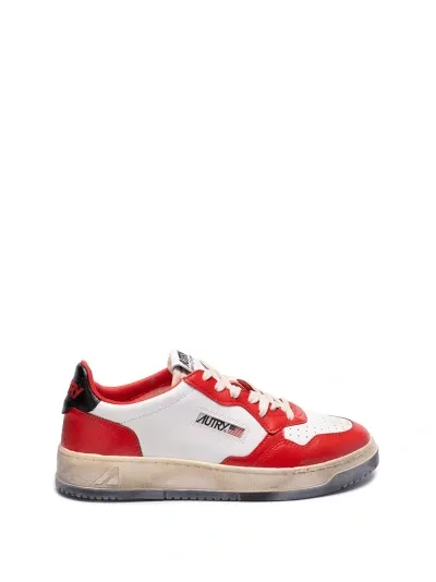 Autry `sup Vint` Low-top Sneakers In White