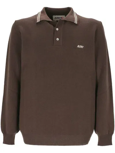 Autry T-shirts And Polos In Brown