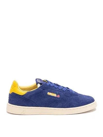 Autry Medalist Flat Sneakers In Blue