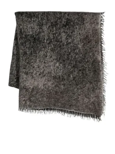 Avant Toi Cashmere Scarf 185x90 In Brown