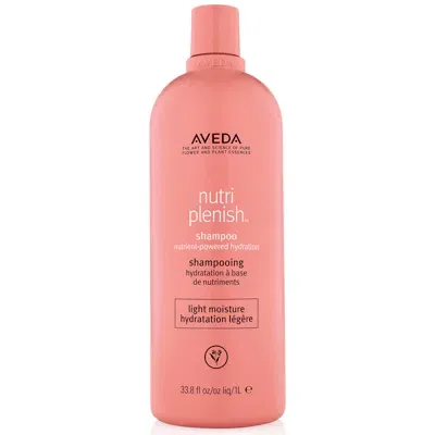 Aveda Nutriplenish Light Moisture Shampoo 1000ml (worth £100.00) In White