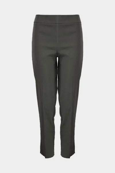 Avenue Montaigne Pars Signature Pant In Dark Green