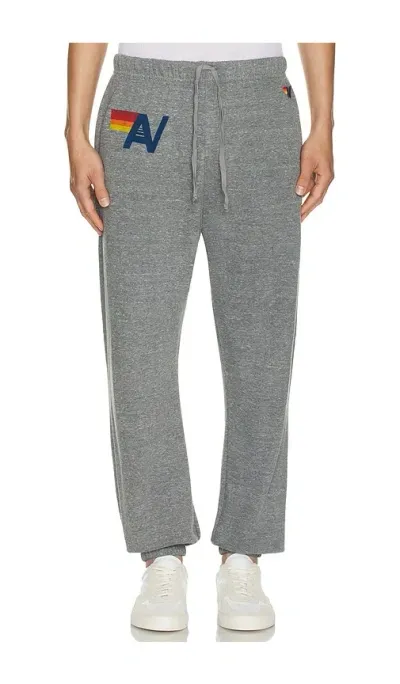 Aviator Nation Logo Mens Sweatpant In 麻灰色