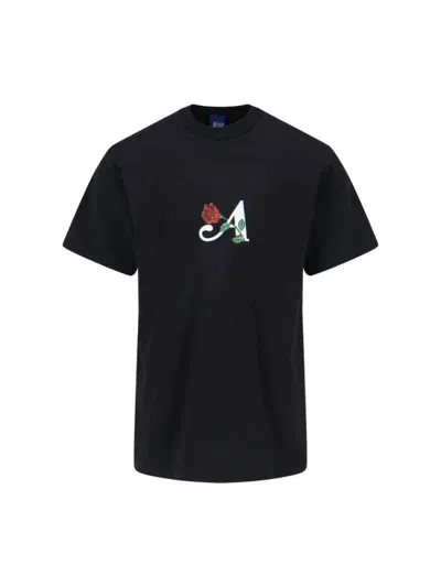 Awake Ny Logo T-shirt In Black  