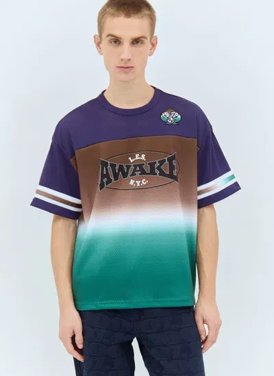 Awake Ny Mesh Football Jersey In Multicolour