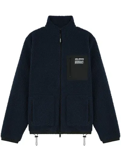 Axel Arigato Billy Fleece Jacket In Blue