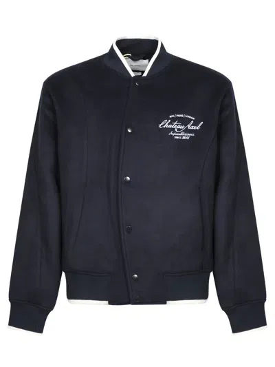 Axel Arigato Chateau Logo Blue Bomber