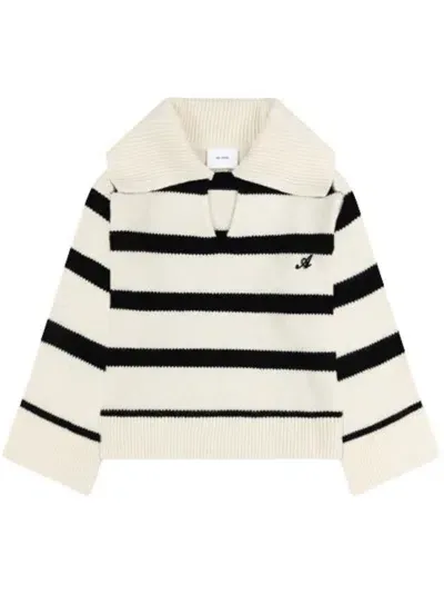 Axel Arigato Clio Cropped Jumper In White