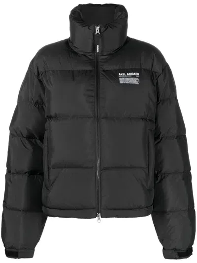 Axel Arigato Observer Down Puffer Jacket In Schwarz