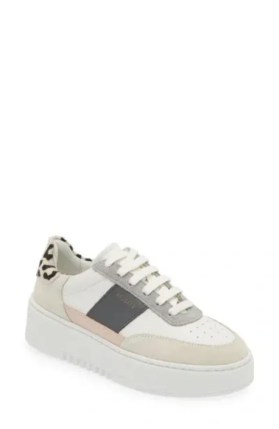 Axel Arigato Orbit Platform Sneaker In White/cremino