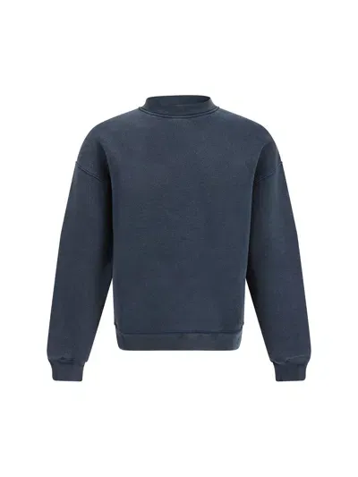 Axel Arigato Typo Sweatshirt In Navy