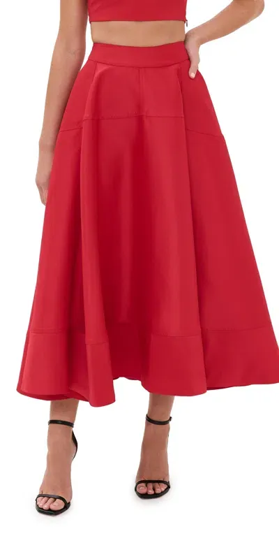 Azeeza Avani Skirt Garnet