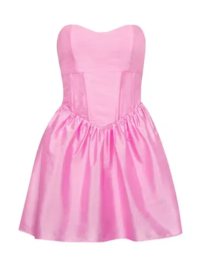 Azeeza Naina Mini Dress In Pink