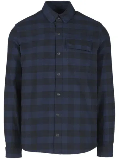 Aztech Mountain Checked Shirt In Blue