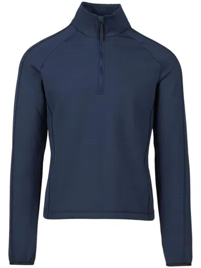 Aztech Mountain Half-zip Fleece Top In Blue