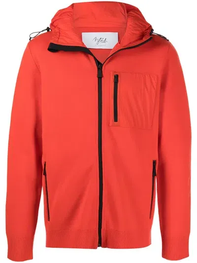 Aztech Mountain Matterhorn Insulated Hoodie In Orange