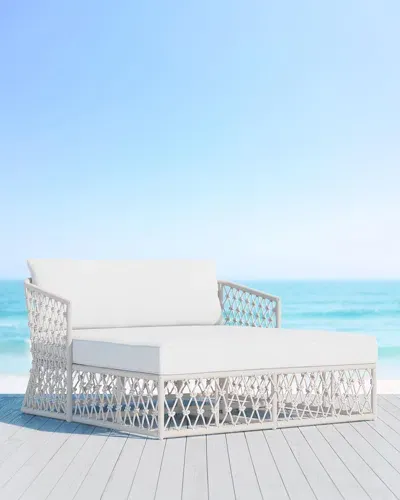 Azzurro Living Amelia Daybed With Polar Cushion In White