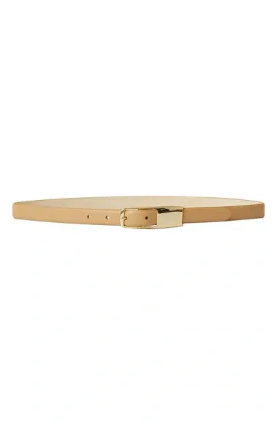 B-low The Belt Aurelia Leather Belt In Camel Gold