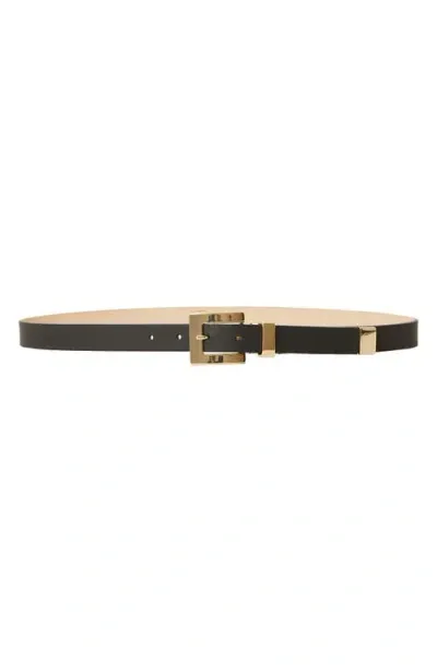 B-low The Belt Everly Leather Belt In Black Gold