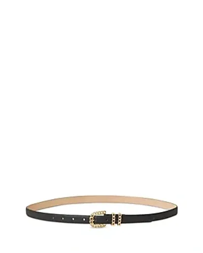 B-low The Belt Hattie Leather Belt In Black/gold