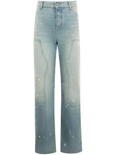 B1archive Carpenter Kickflare Jeans In Blue