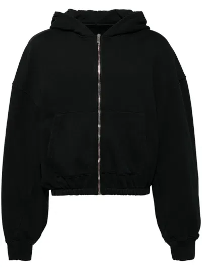 B1archive Logo Patch Hooded Jacket In Black