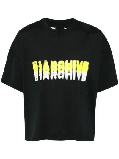 B1archive Logo-print T-shirt In Black