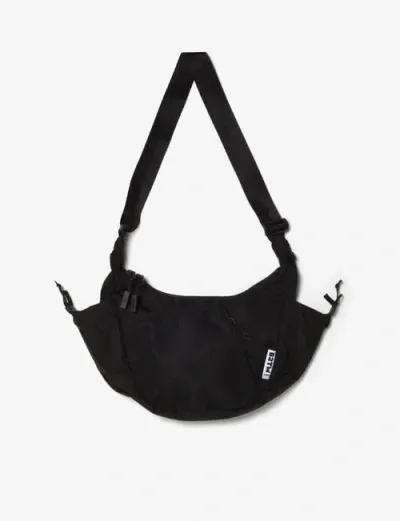 Baboon To The Moon Crescent Crossbody Bag In Black