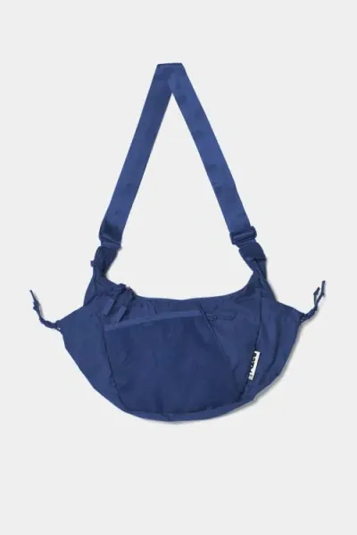 Baboon To The Moon Crescent Crossbody Bag In Navy