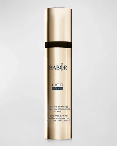 Babor Hsr Lifting Anti-wrinkle Neck And Decollete Cream, 50ml/ 1.7 Oz. In White