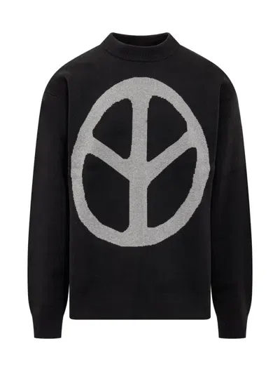 Babylon Crew Neck Sweater In Black