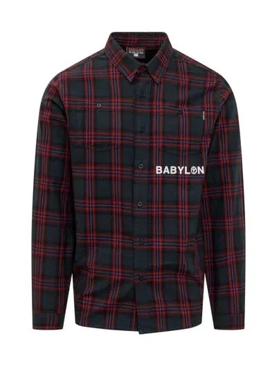 Babylon Shirt With Print In Black