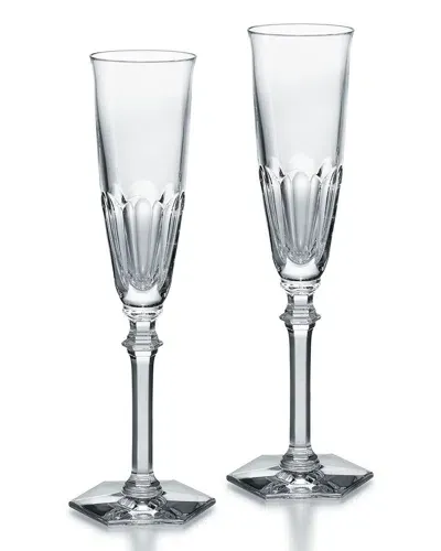 Baccarat Harcourt Eve Champagne Flutes, Set Of 2 In Clear