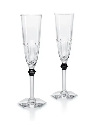 Baccarat Harcourt Eve Flute, Set Of 2 In Clear